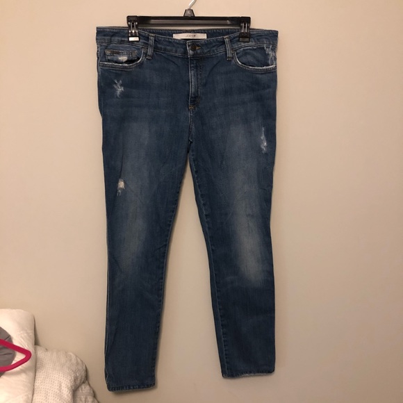 Joe's Jeans Denim - Joes Jeans The Skinny Distressed Medium Wash 32